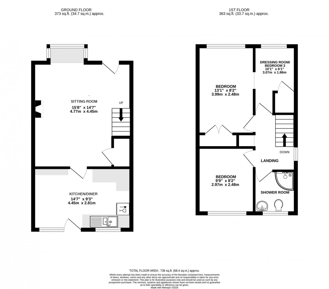 Floorplan for Daveys Close, Falmouth, TR11