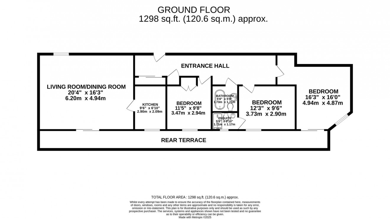 Floorplan for Berkeley Path, Falmouth, TR11