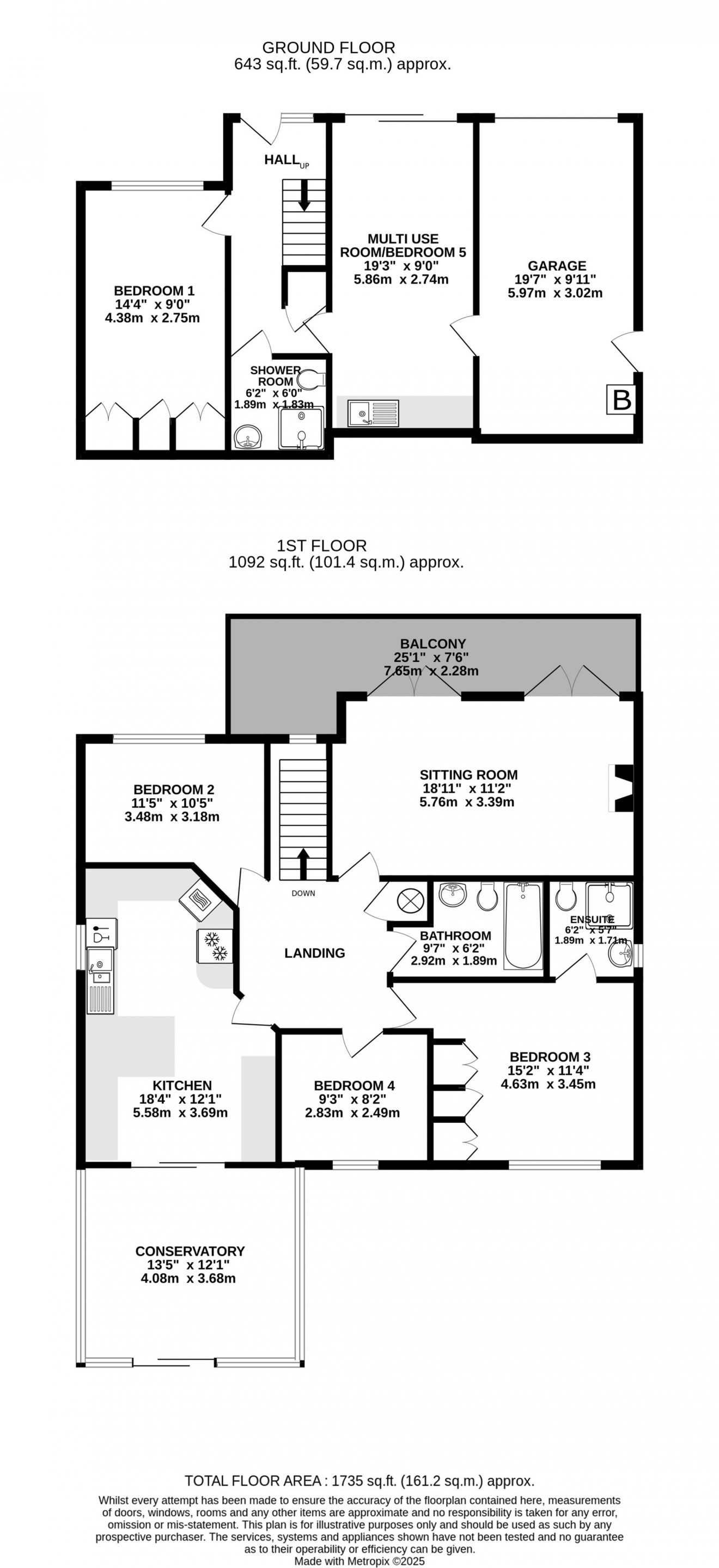 Floorplan for Swans Reach, Falmouth, TR11
