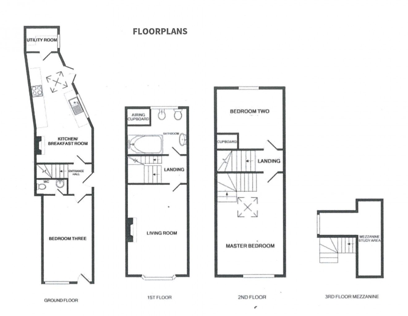 Floorplan for Higher Market Street, Penryn, TR10