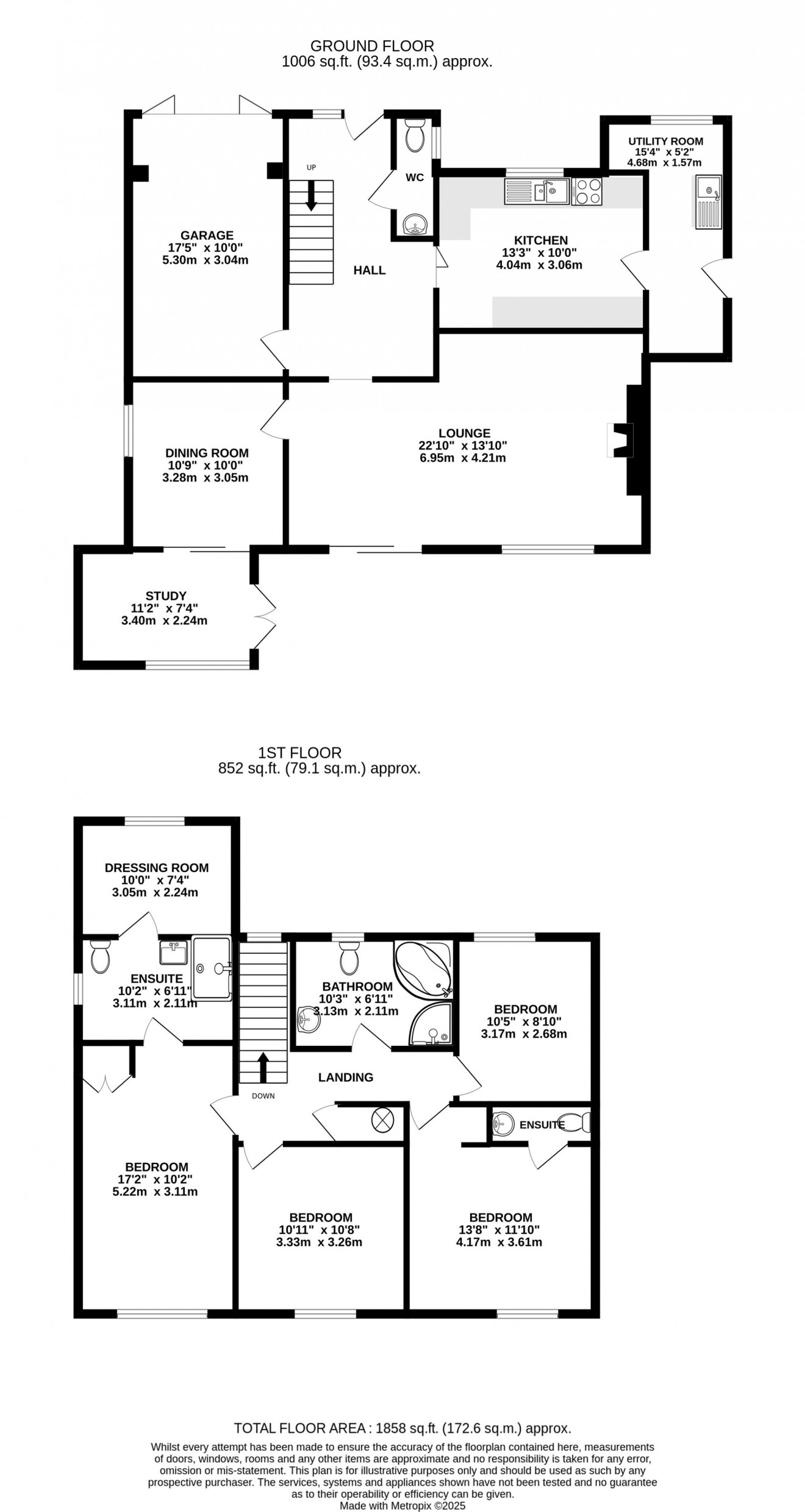 Floorplan for Trevellan Road, Mylor Bridge, TR11