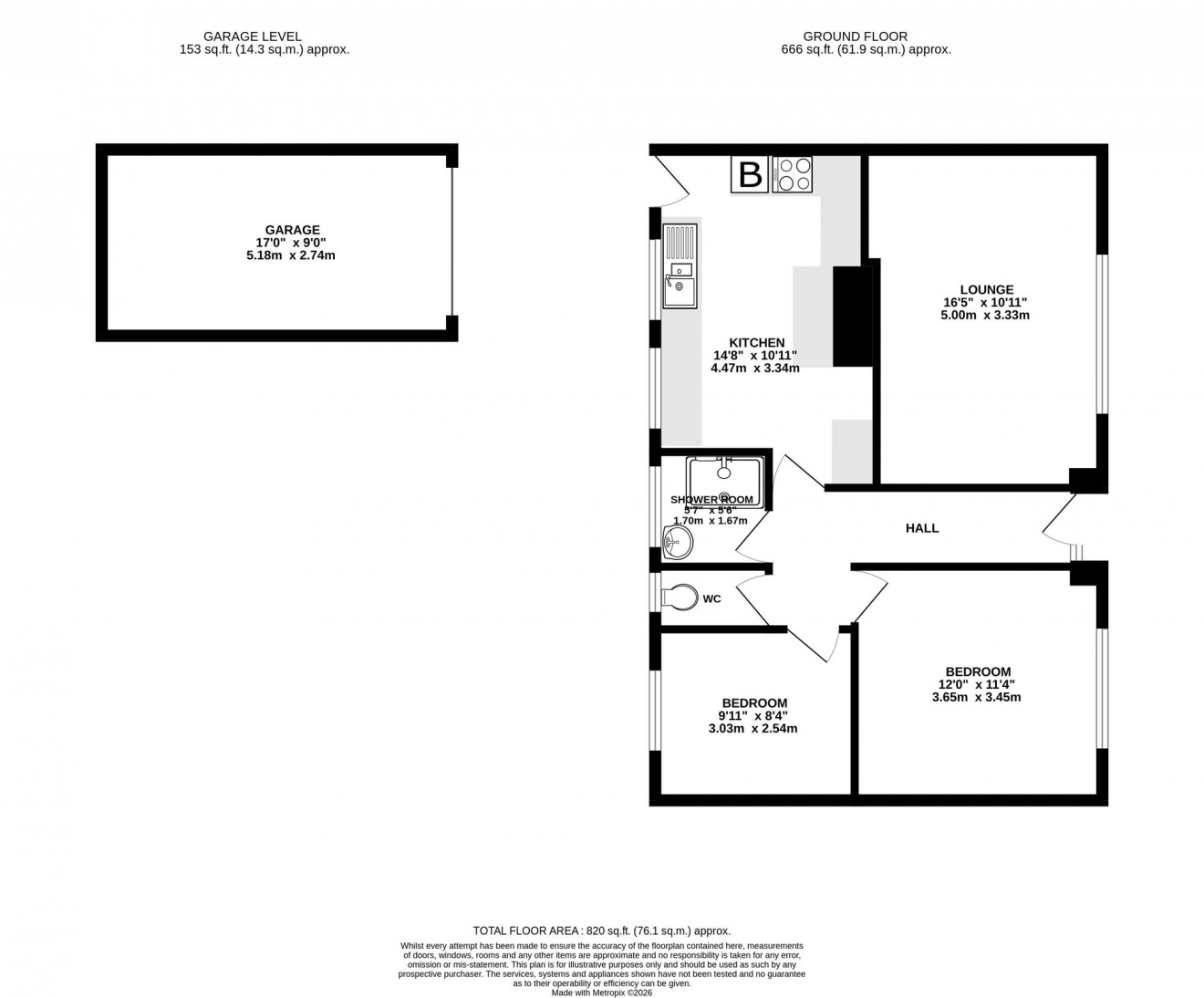 Floorplan for Treveryn Parc, Budock Water, TR11