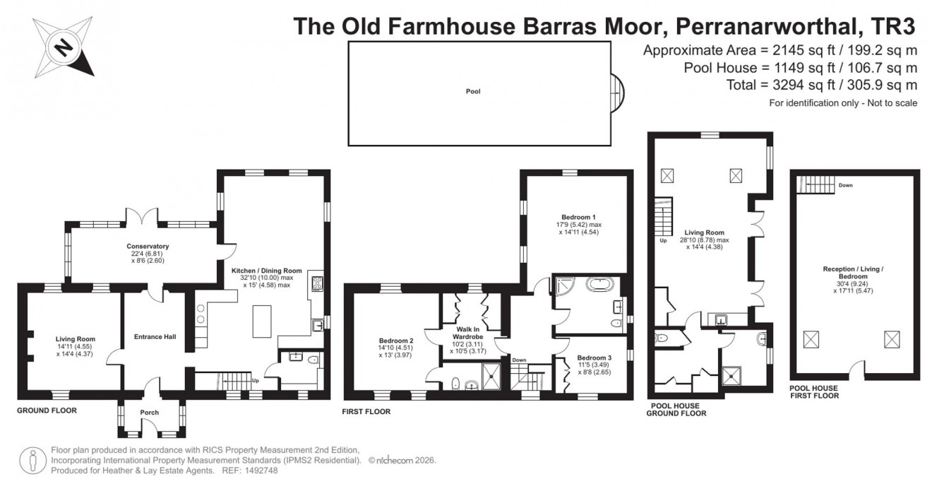 Floorplan for Barras Moor, Perranarworthal, TR3