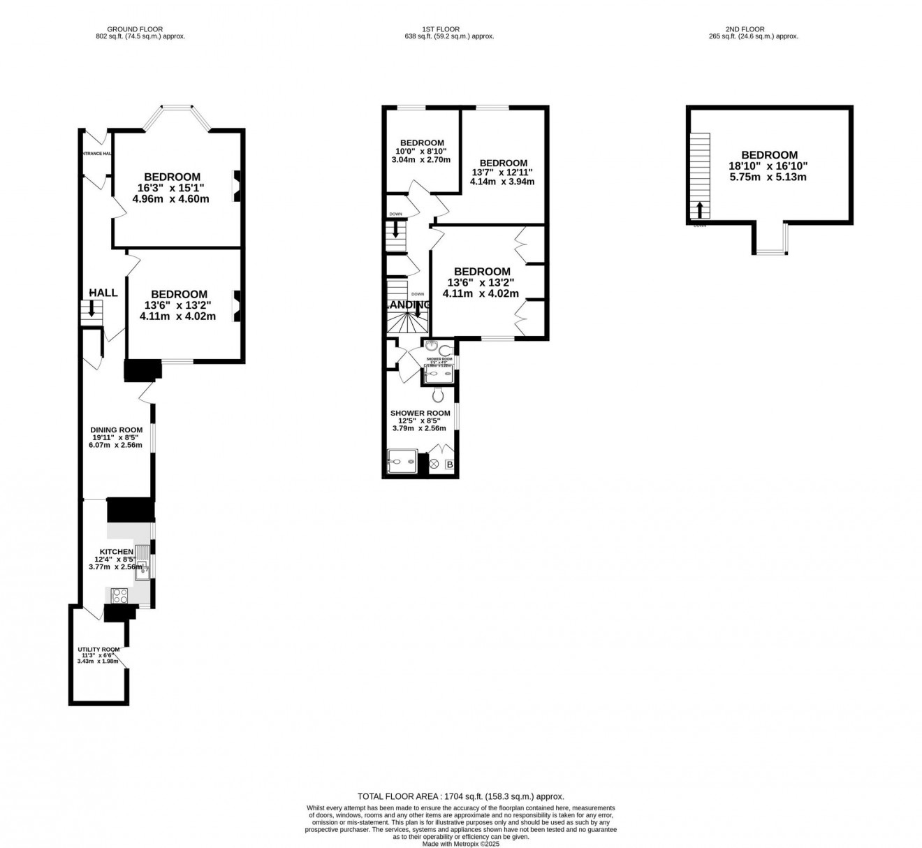 Floorplan for Trelawney Road, Falmouth, TR11