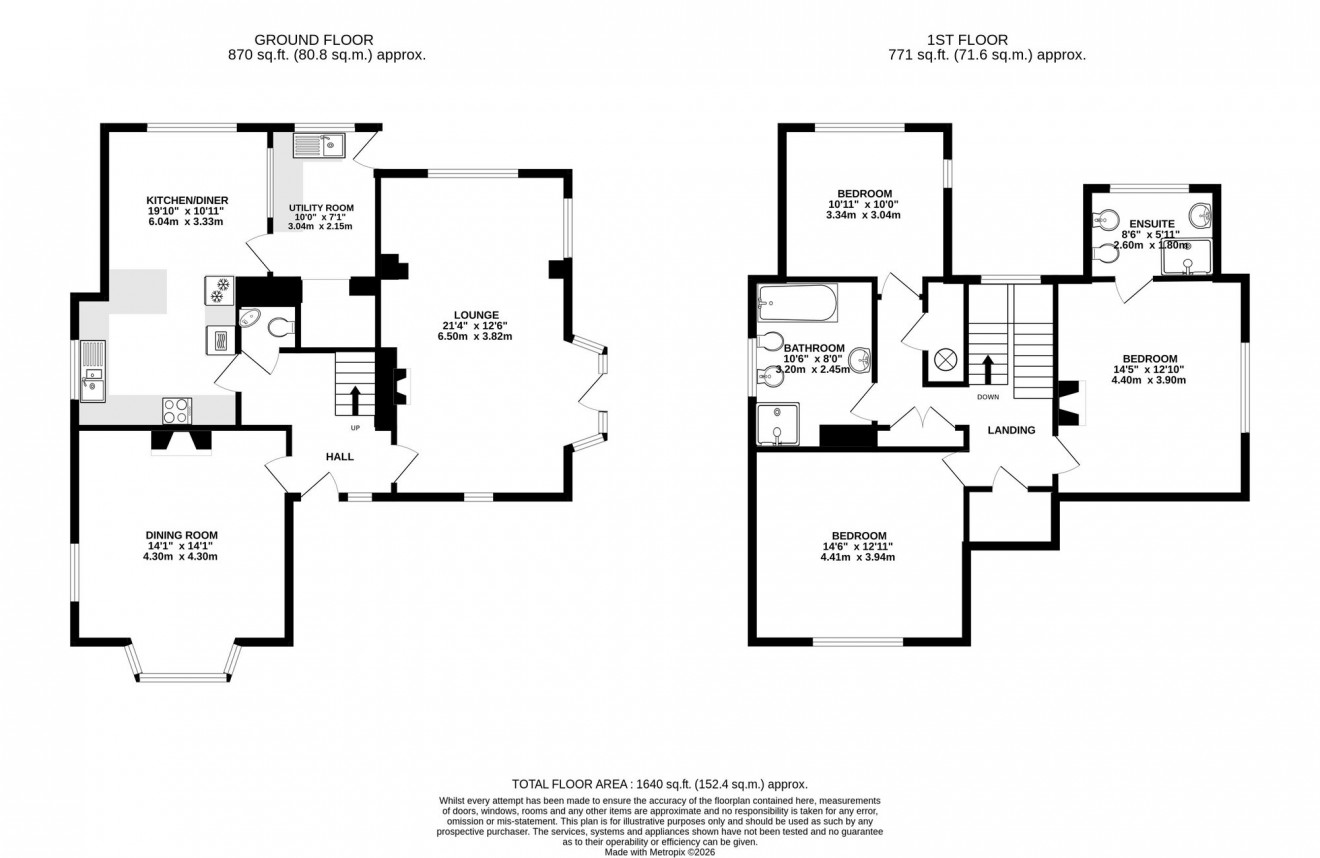 Floorplan for Tregatreath, Mylor Bridge, TR11
