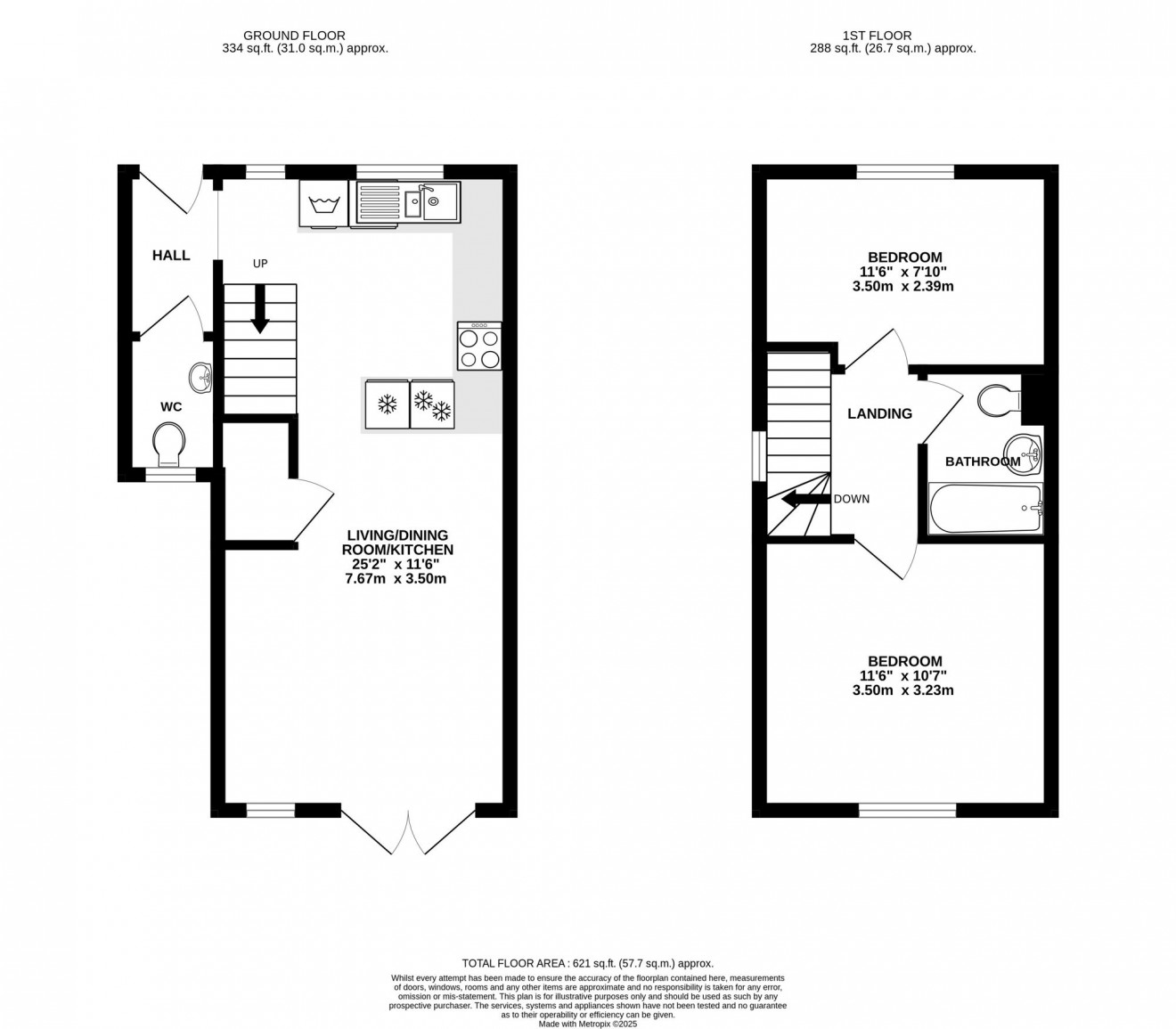Floorplan for Wheal Vyvyan, Constantine, TR11