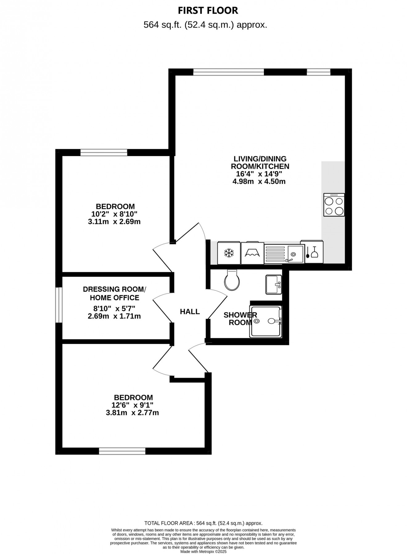 Floorplan for Gyllyngvase Road, Anchorage Apartments Gyllyngvase Road, TR11