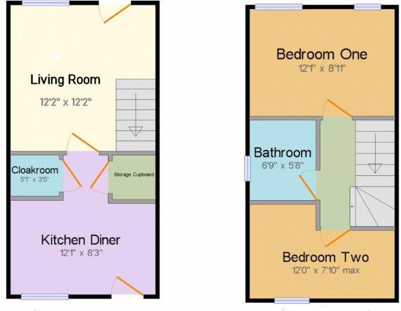 Floorplan for Round Ring Gardens, Penryn, TR10