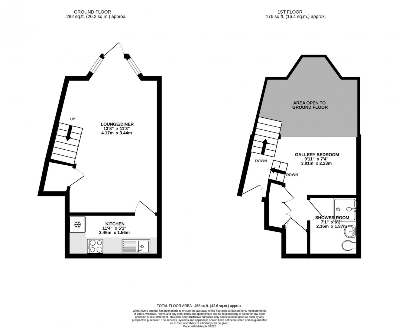 Floorplan for 60 High Street, Falmouth, TR11