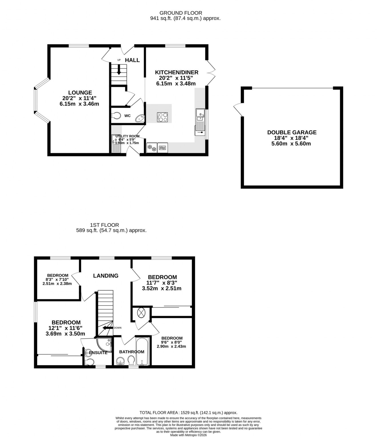 Floorplan for Round Ring Gardens, Penryn, TR10