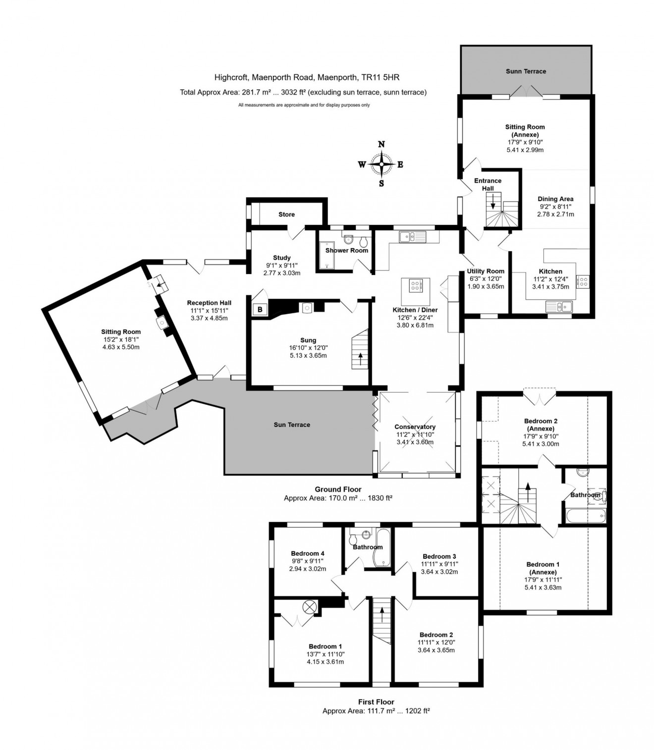 Floorplan for Maenporth Road, Maenporth, TR11
