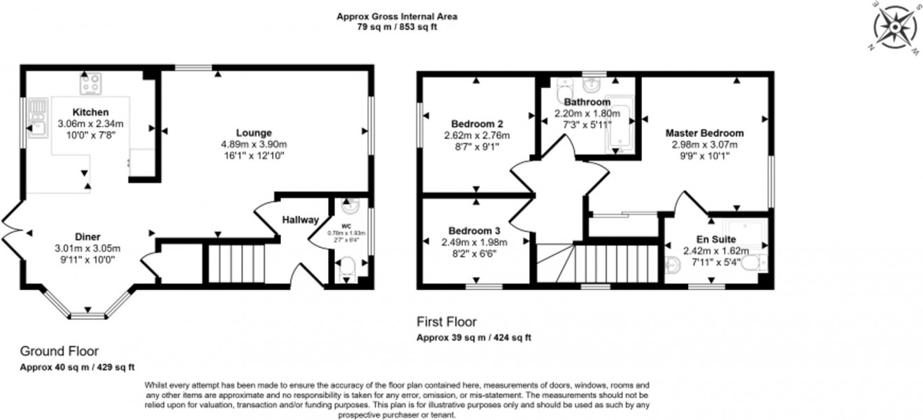 Floorplan for Round Ring Gardens, Penryn, TR10