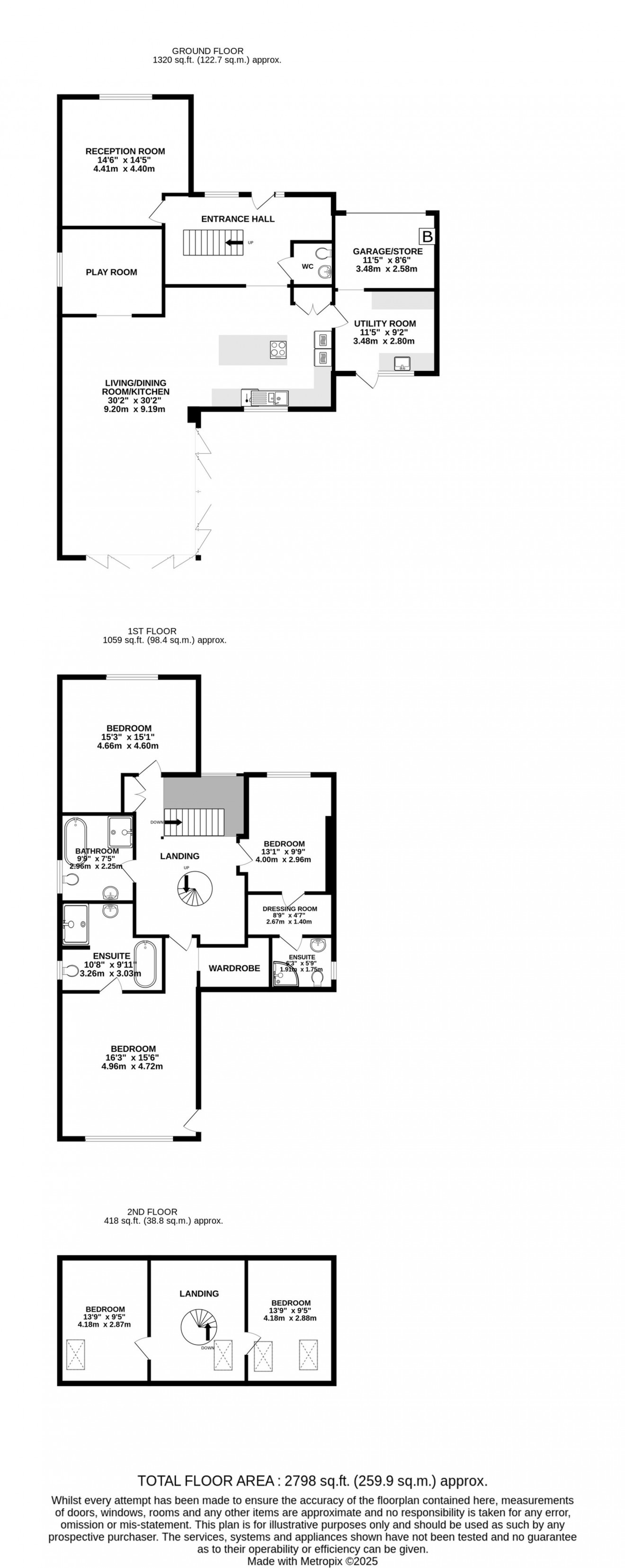 Floorplan for Antron Hill, Mabe Burnthouse, TR10