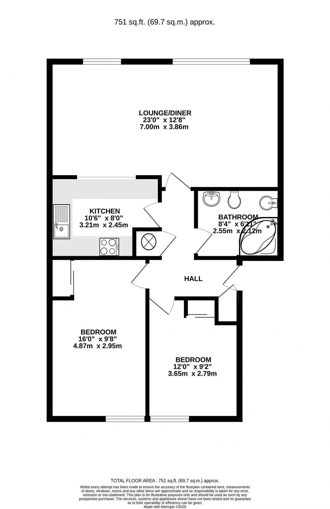 Floorplan for Emslie Road, Southcliff Emslie Road, TR11