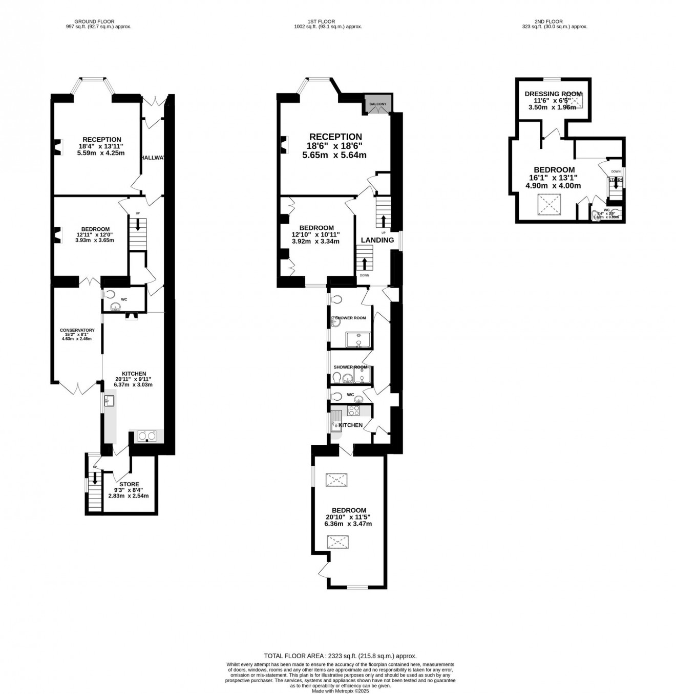 Floorplan for Claremont Terrace, Falmouth, TR11
