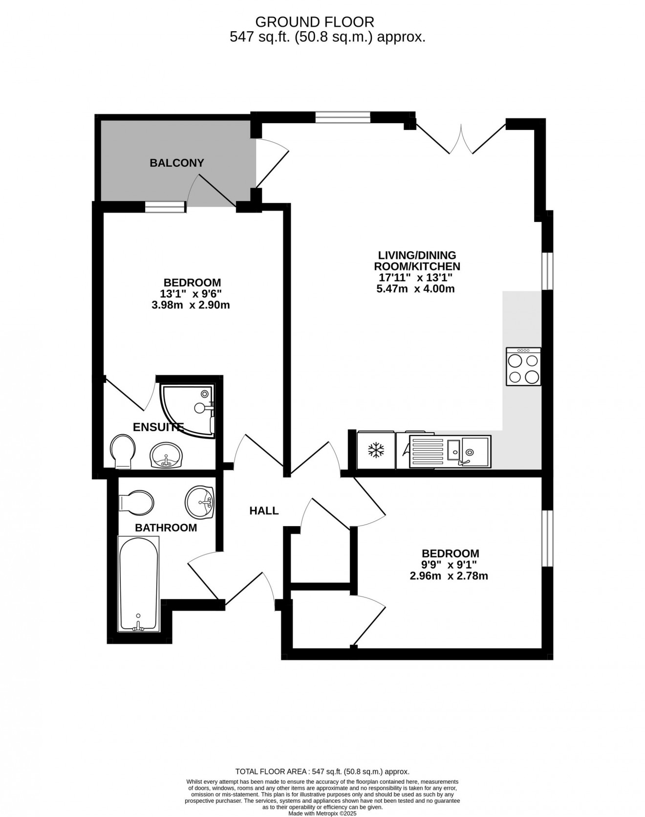 Floorplan for Smithick Hill, Falmouth, TR11