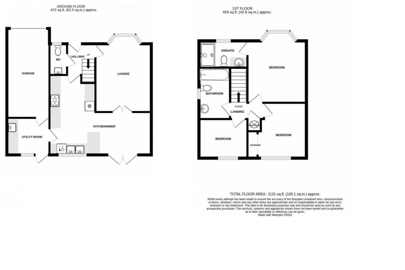 Floorplan for Old Well Gardens, Penryn, TR10
