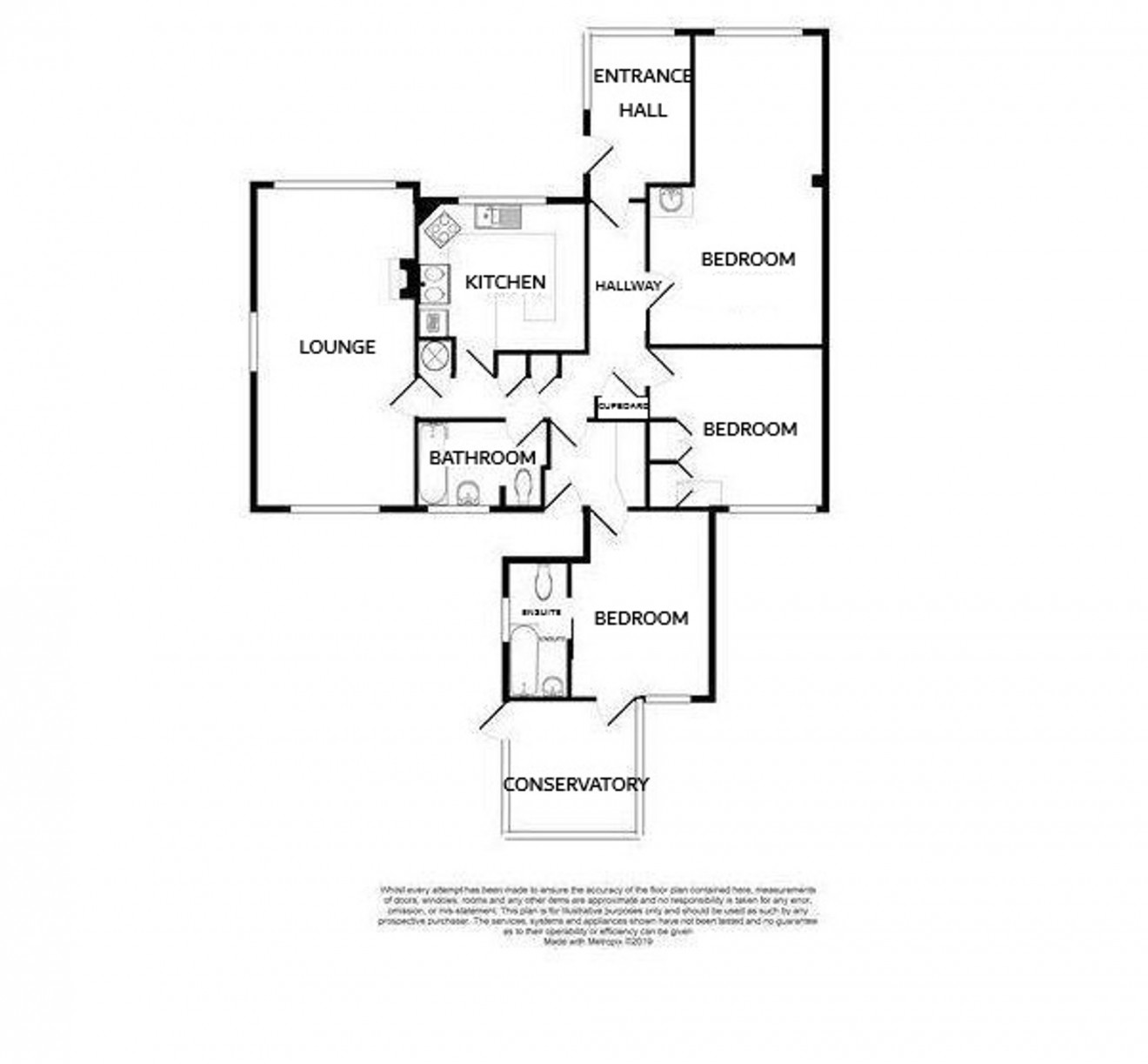 Floorplan for Bowling Green, Constantine, TR11