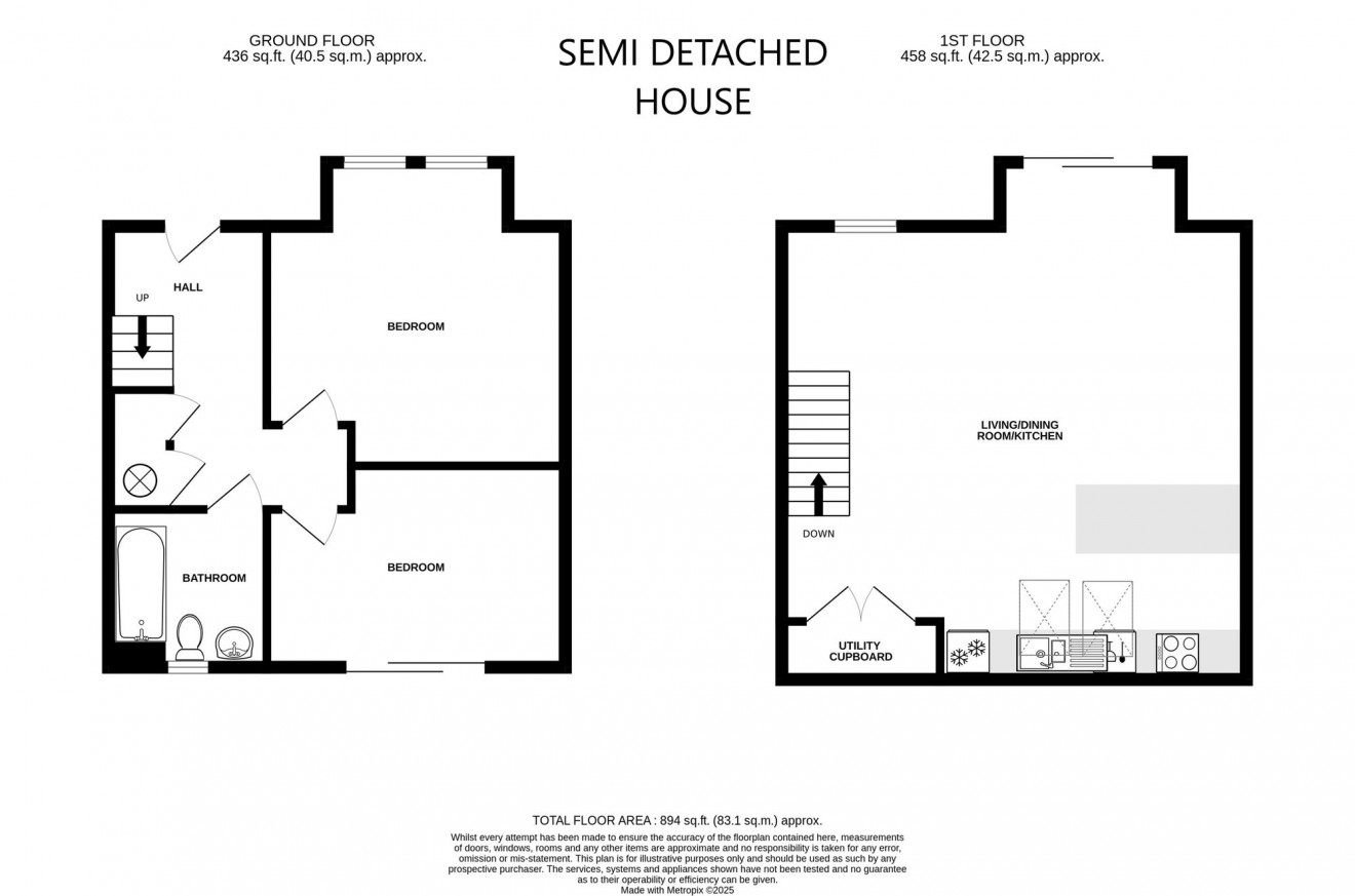 Floorplan for Falmouth, TR11