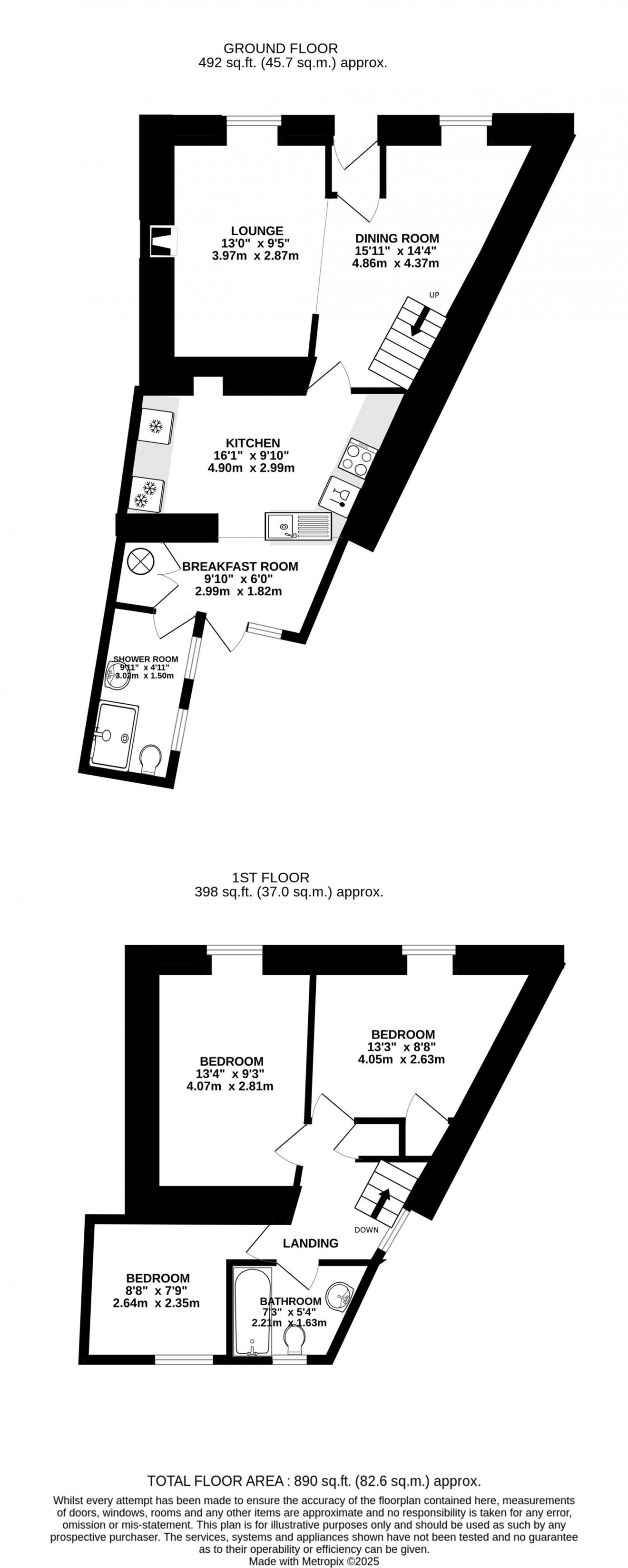 Floorplan for Coventry Road, Flushing, TR11