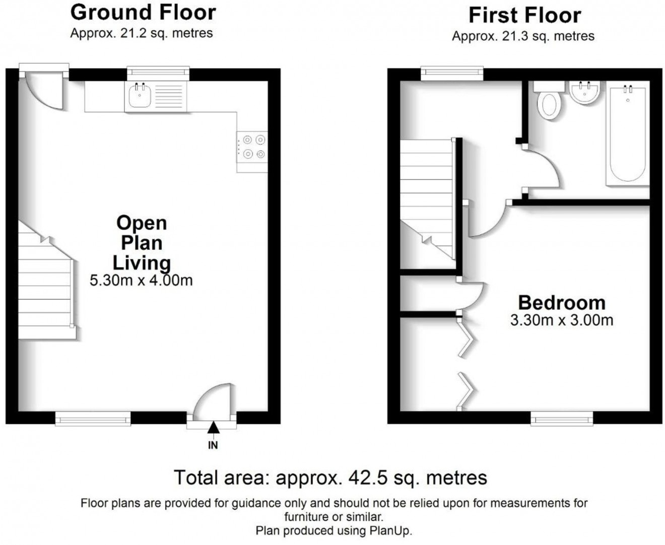Floorplan for Cliff Road, Falmouth, TR11