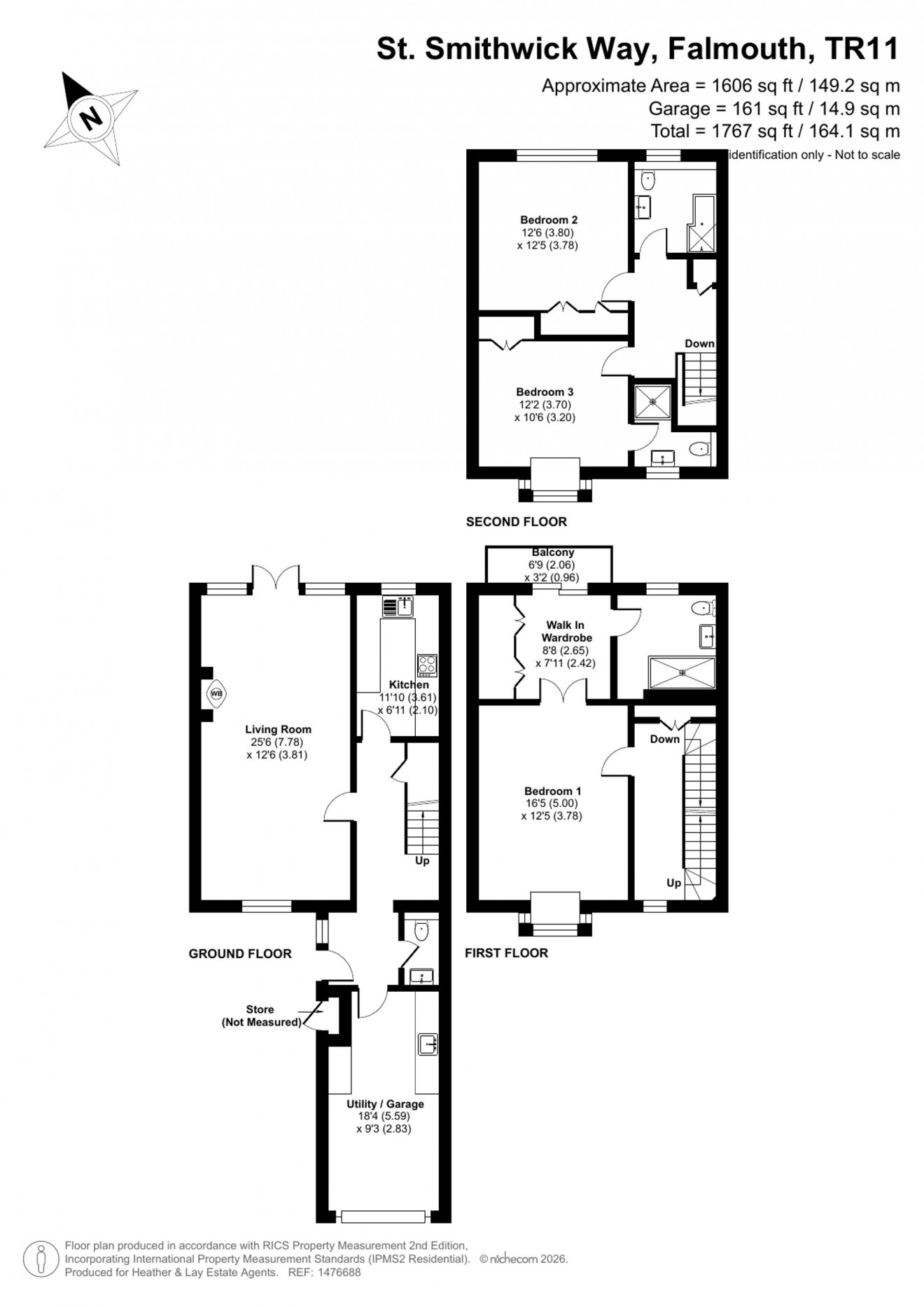 Floorplan for St. Smithwick Way, Falmouth, TR11