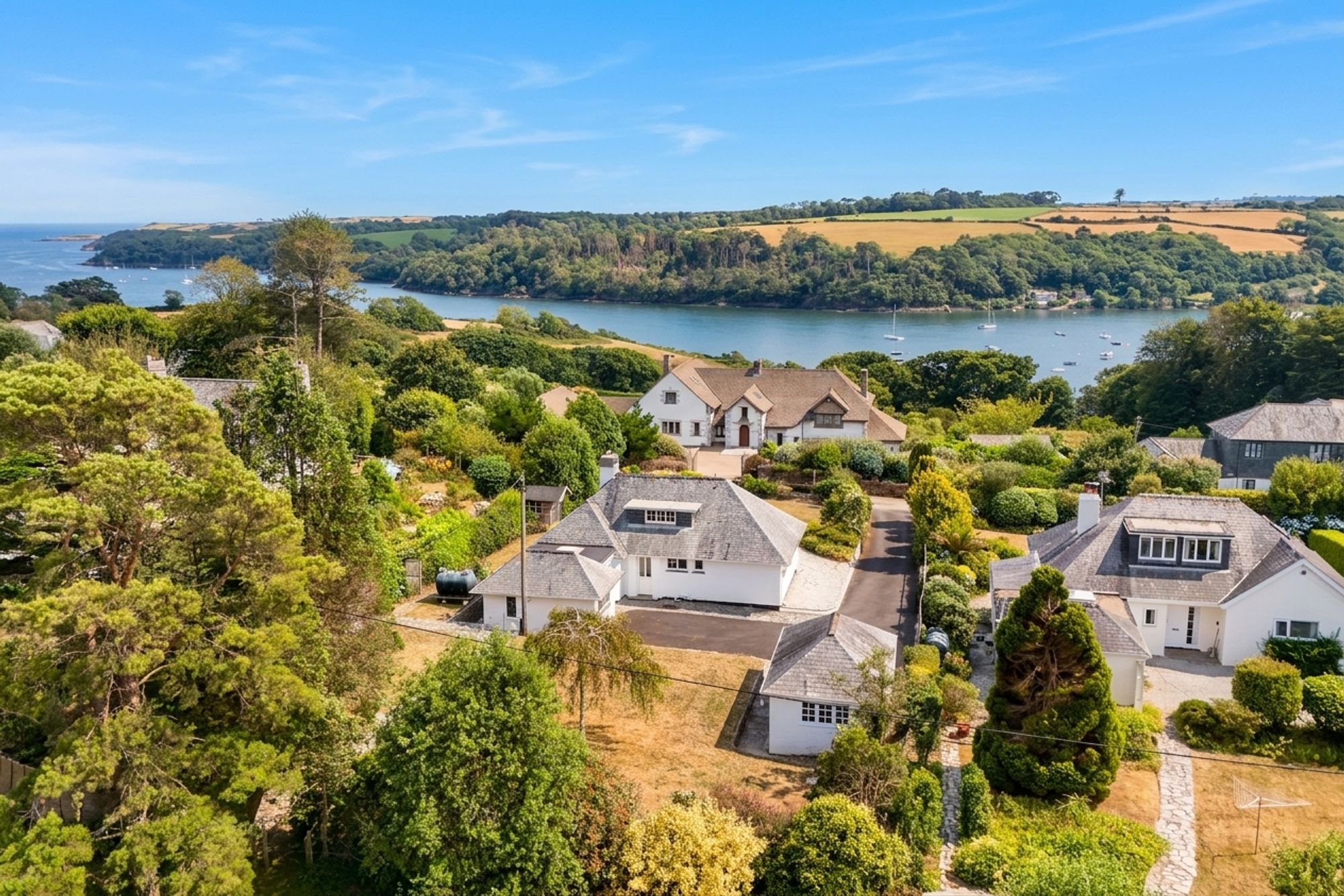 View Helford Passage Hill, Mawnan Smith, TR11