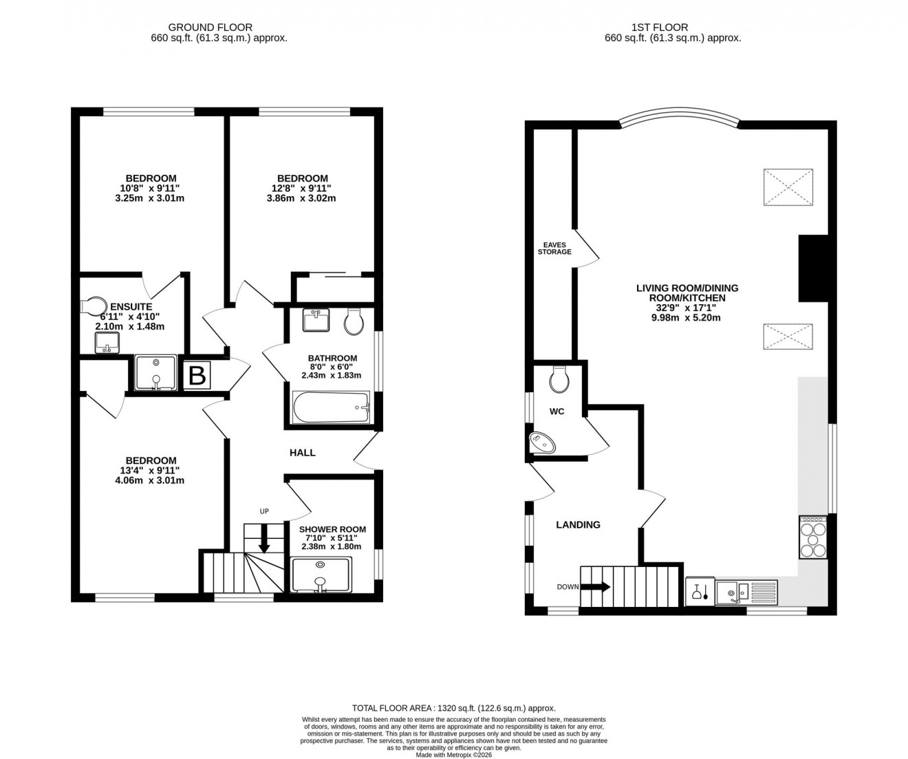 Floorplan for Chymbloth Way, Coverack, TR12