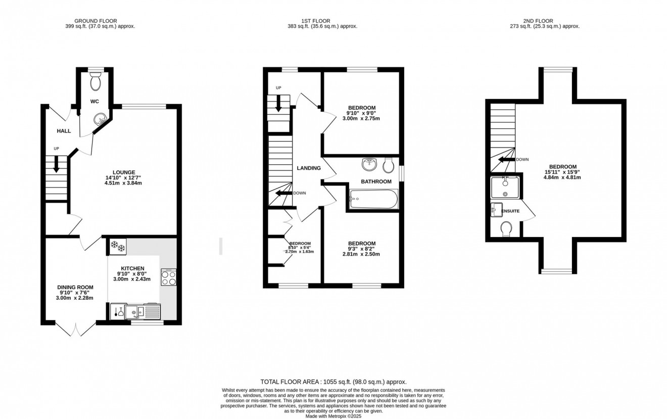 Floorplan for Rosva Morgowr, Falmouth, TR11