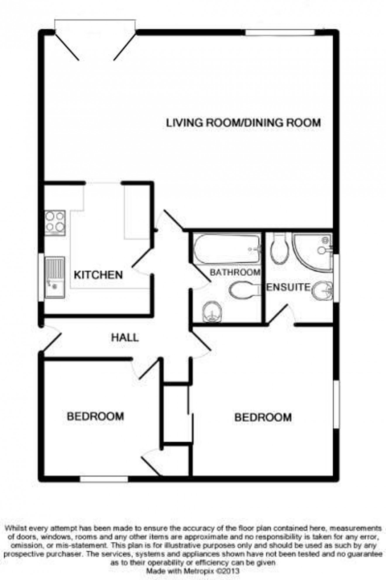 Floorplan for Admirals Quay, The Packet Quays, TR11