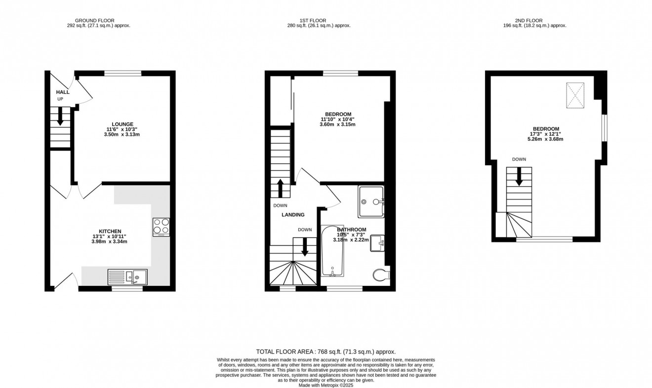 Floorplan for Hulls Lane, Falmouth, TR11