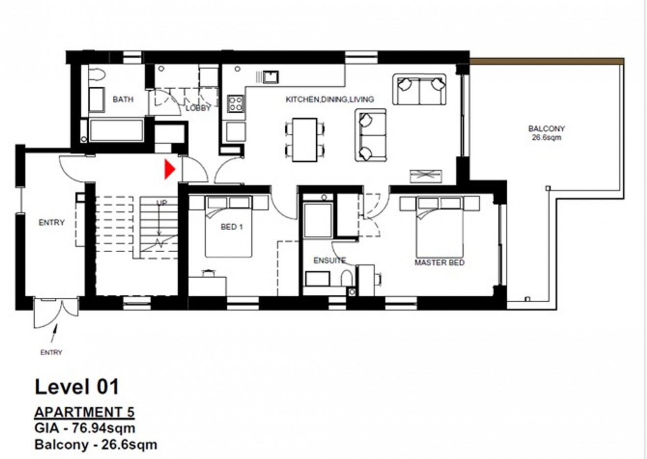 Floorplan for 5 Stracey Road, Falmouth, TR11