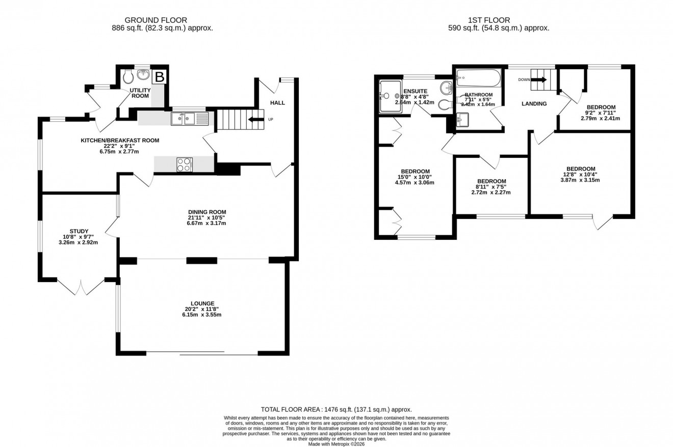 Floorplan for Pennance Road, Falmouth, TR11