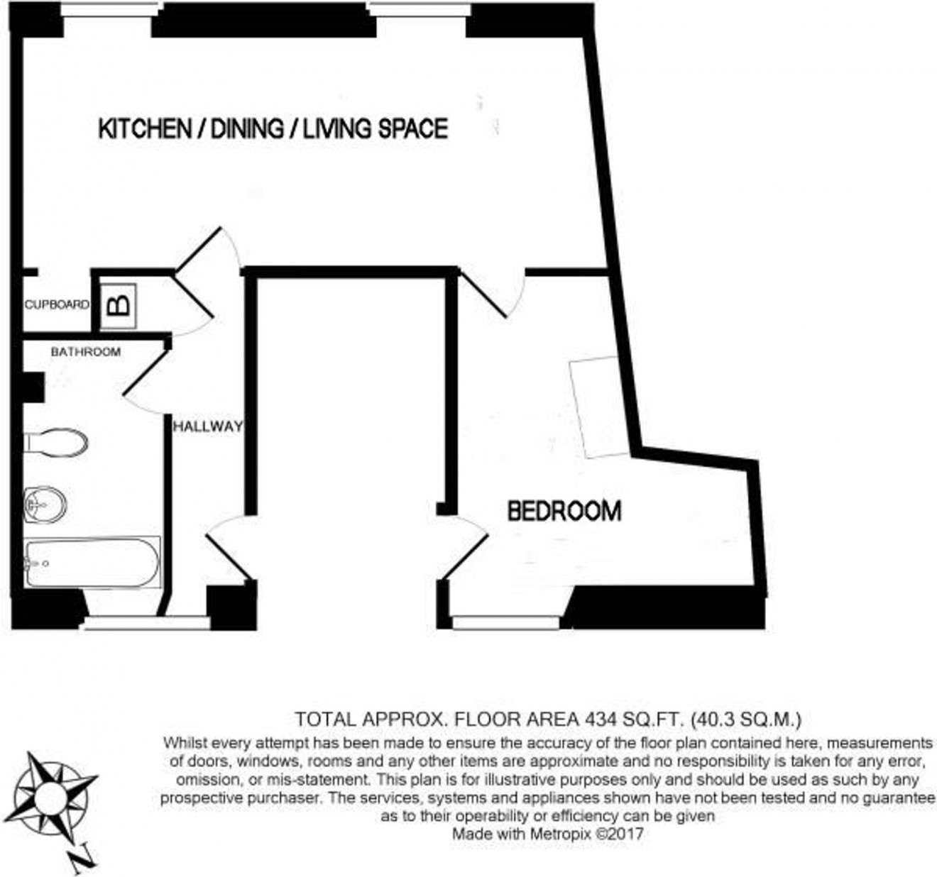 Floorplan for Lower Market Street, Penryn, TR10